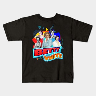 Betty white beautiful Kids T-Shirt